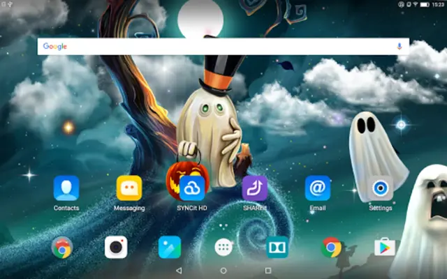 HD Halloween Live Wallpaper android App screenshot 0