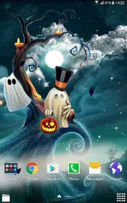 HD Halloween Live Wallpaper android App screenshot 3