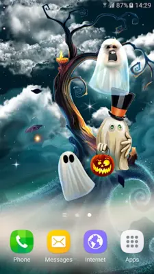 HD Halloween Live Wallpaper android App screenshot 4