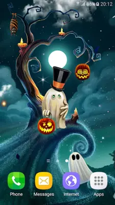 HD Halloween Live Wallpaper android App screenshot 5